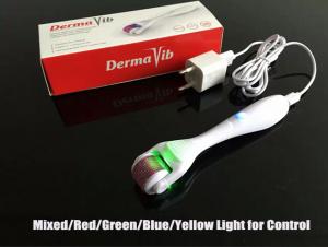 5 in 1 LED/Photon/PDT light Skin Needle Derma Roller with Vibrating Roller