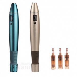 6 speed lcd display derma pen micronedling with non-slip handle design