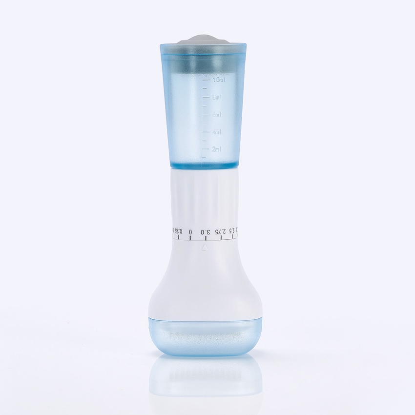 Microneedle Stamp with Liquid Storage Bottle Adjustable Needle Length form 0-3.0mm for Skin Rejuvenation, Model:S2-140